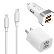 iPhone Lightning Chargers (Wall / Car)